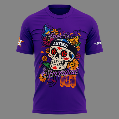 08.Houston Astros " Hispanic Heritage " 2026 T-Shirt