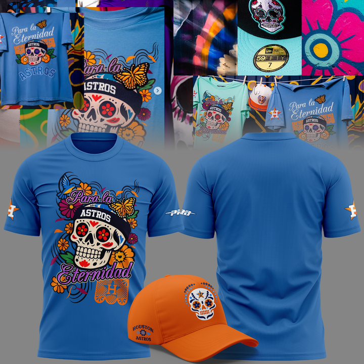 09.Houston Astros " Hispanic Heritage " 2026 T-Shirt
