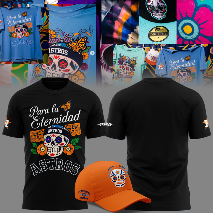 11.Houston Astros " Hispanic Heritage " 2026 T-Shirt