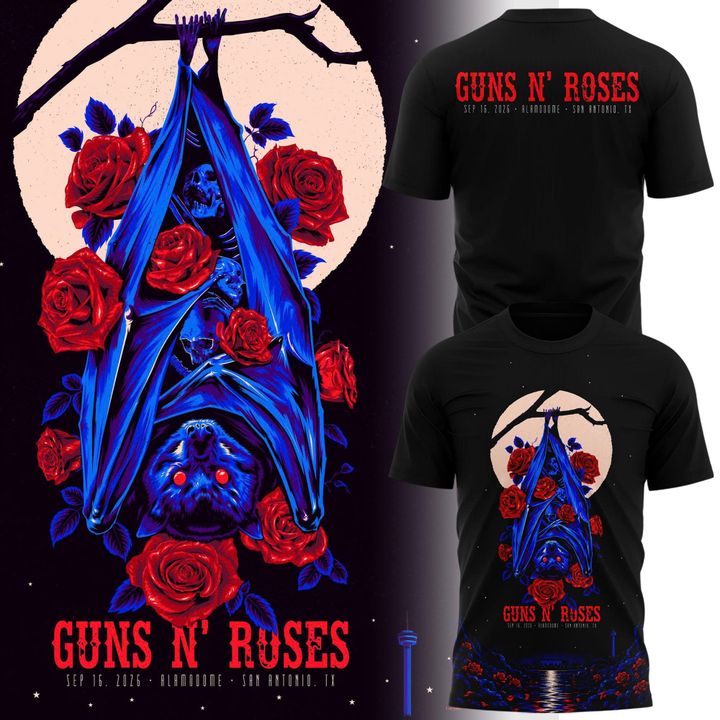 Limited Edition T-Shirt 2026 Guns N' Roses World Tour