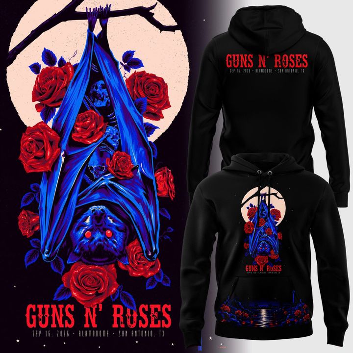 New Hoodie 2026 Guns N' Roses World Tour