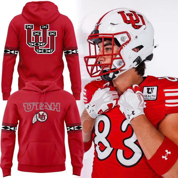 Utah Utes football Game 3 Unifom Hoodie