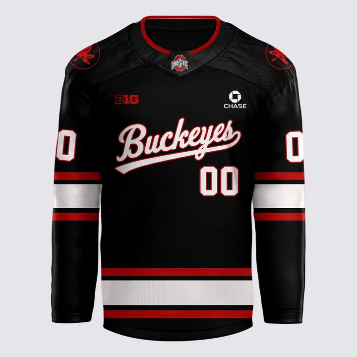 Special 2026 Ohio State Men's Hockey Black Jersey