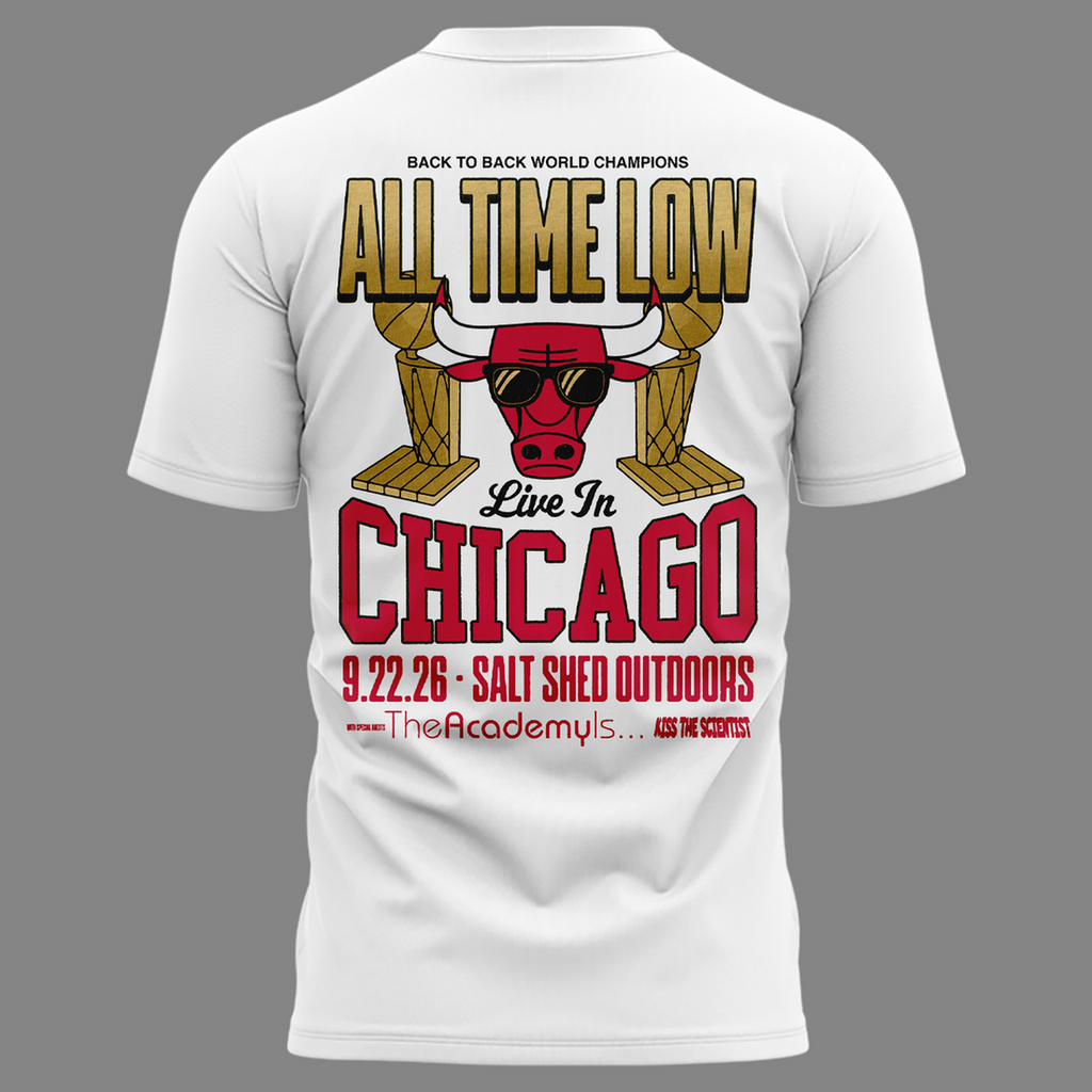 01.ALL TIME LOW LIVE IN CHICAGO 2026 T-SHIRT