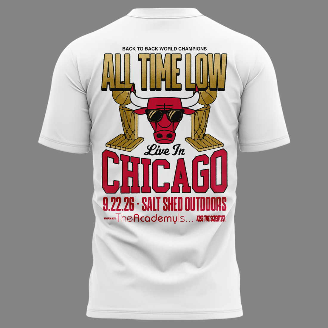 01.ALL TIME LOW LIVE IN CHICAGO 2026 T-SHIRT