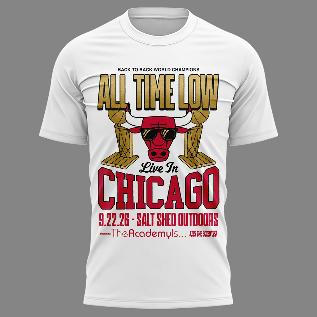 01.ALL TIME LOW LIVE IN CHICAGO 2026 T-SHIRT