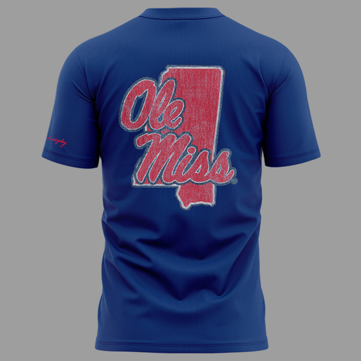02.Ole Miss Rebels x Ella Langley-The Dandelion Tour 2026 T-shirt
