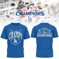09. Los Angeles Dodgers NL West Division Champions 2026 T-Shirt
