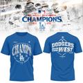 21. Special Los Angeles Dodgers NL West Division Champions 2026 T-Shirt