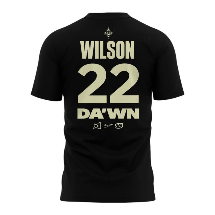 Limited Edition 2026 Las Vegas Aces A'ja's "Ride at Da'wn" T-Shirt