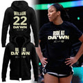 Las Vegas Aces A'ja's "Ride at Da'wn" Hoodie Zip-Hoodie
