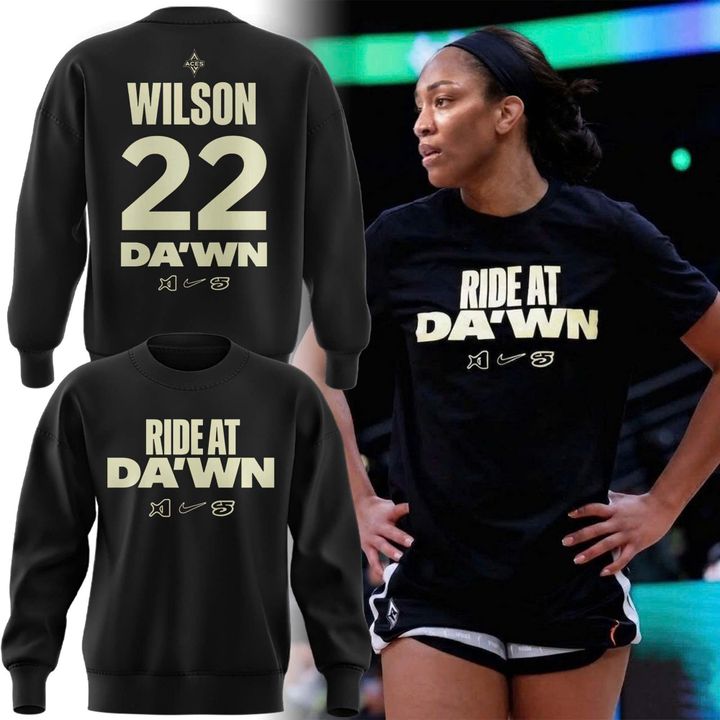 Las Vegas Aces A'ja's "Ride at Da'wn" Sweatshirt