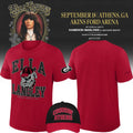 4. Georgia Bulldogs - Ella Langley SEPTEMBER 18 | ATHENS, GA - AKINS FORD ARENA - SOLD OUT T-Shirt - Red