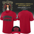 5. Georgia Bulldogs - Ella Langley SEPTEMBER 18 | ATHENS, GA - AKINS FORD ARENA - SOLD OUT T-Shirt - Red