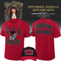 6. Georgia Bulldogs - Ella Langley SEPTEMBER 18 | ATHENS, GA - AKINS FORD ARENA - SOLD OUT T-Shirt - Red