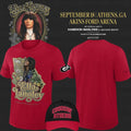 8. Georgia Bulldogs - Ella Langley SEPTEMBER 18 | ATHENS, GA - AKINS FORD ARENA - SOLD OUT T-Shirt - Red