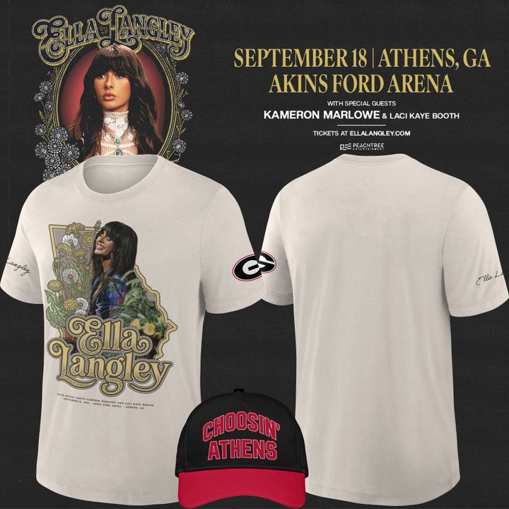 9. Georgia Bulldogs - Ella Langley SEPTEMBER 18 | ATHENS, GA - AKINS FORD ARENA - SOLD OUT T-Shirt