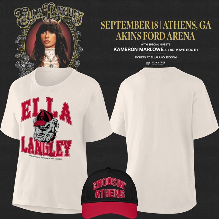 5. Georgia Bulldogs - Ella Langley SEPTEMBER 18 | ATHENS, GA - AKINS FORD ARENA - SOLD OUT Women T-Shirt