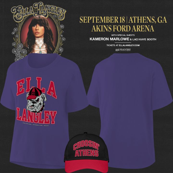 8. Georgia Bulldogs - Ella Langley SEPTEMBER 18 | ATHENS, GA - AKINS FORD ARENA - SOLD OUT Women T-Shirt