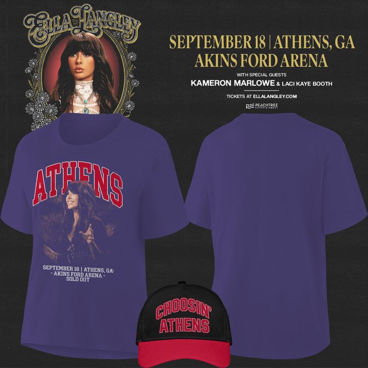 11. Georgia Bulldogs - Ella Langley SEPTEMBER 18 | ATHENS, GA - AKINS FORD ARENA - SOLD OUT Women T-Shirt