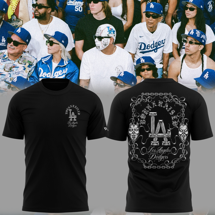 Exclusive Edition BORN X RAISED + DODGERS “FOREVER BLUE” T-Shirt 2026