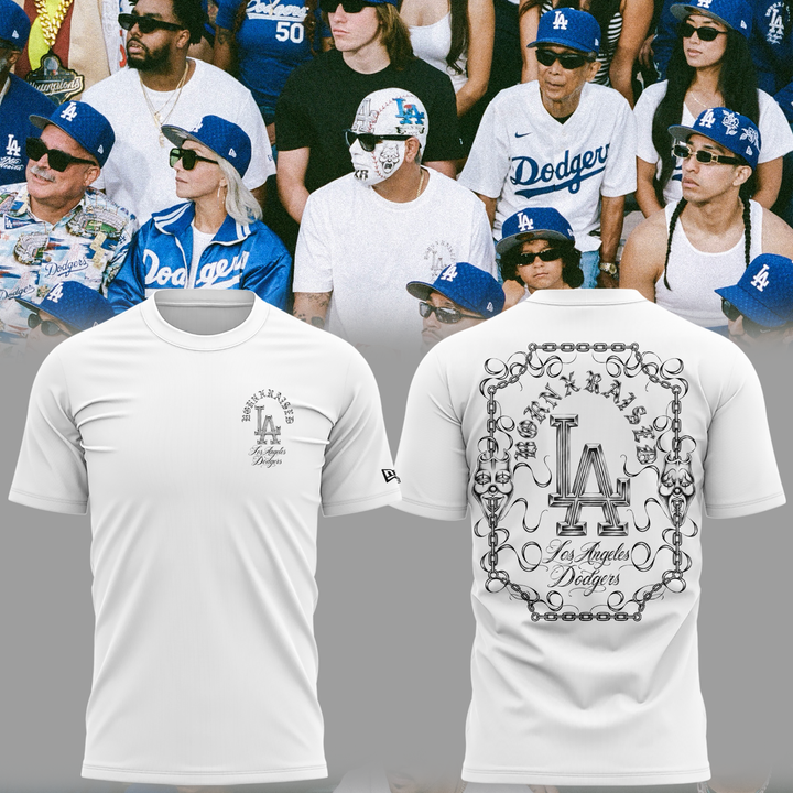 3.Exclusive Edition BORN X RAISED + DODGERS “FOREVER BLUE” T-Shirt 2026