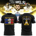 Pittsburgh Steelers Paris 2026 Pittsburgh to Paris Black T-shirt