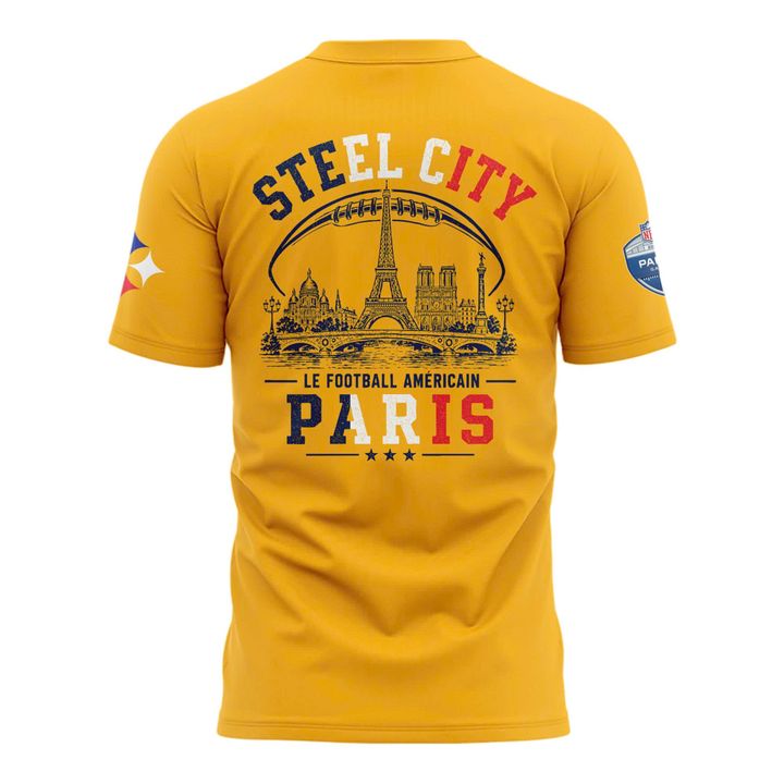 Pittsburgh Steelers 2026 Paris Game T-shirt