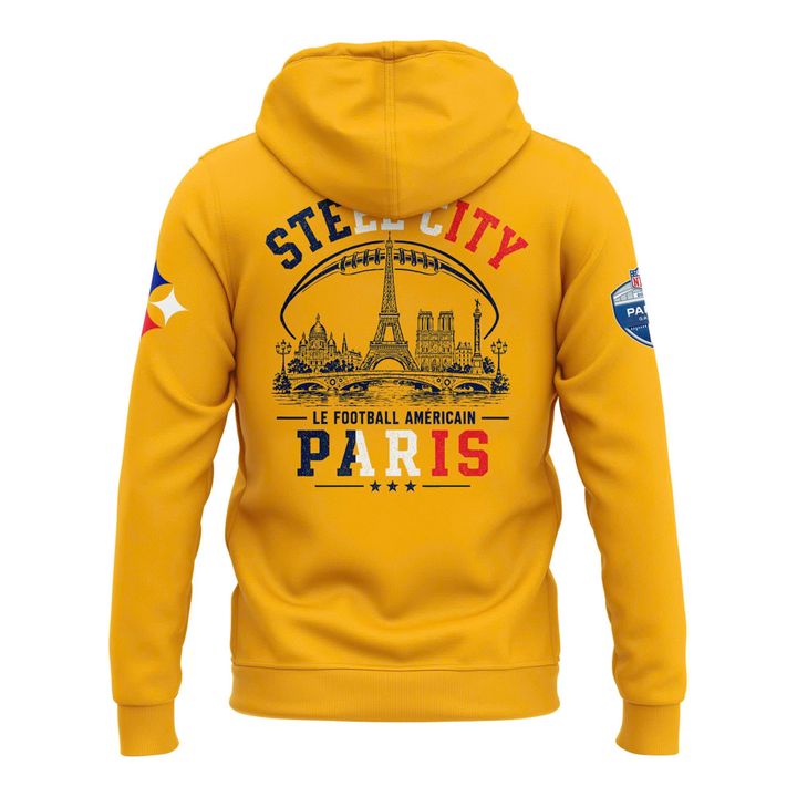 Pittsburgh Steelers 2026 Paris Game Hoodie