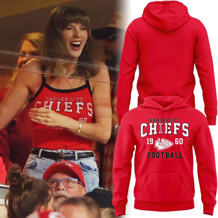 Taylor Swift x Kansas City Chiefs Hoodie