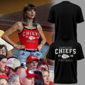 2026 Taylor Swift x Kansas City Chiefs Black T-Shirt
