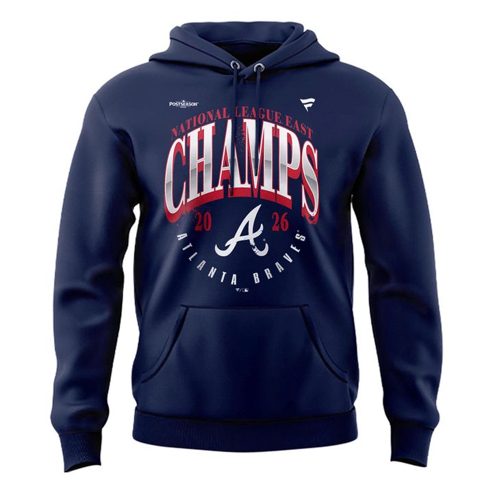 Atlanta Braves 2026 National League East Division Champions Hoodie