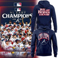 Atlanta Braves 2026 National League East Division Champions Hoodie