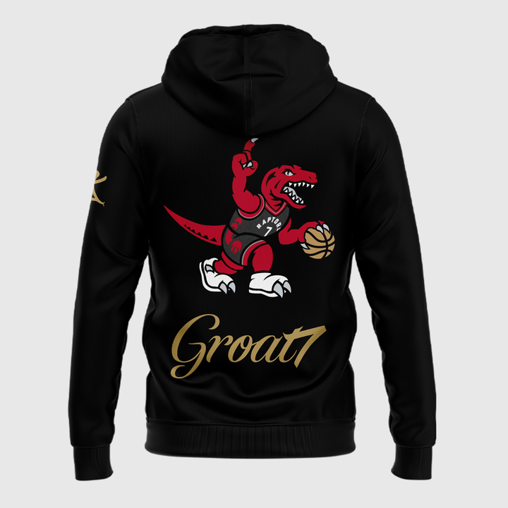 Limited Edition Toronto Raptors Kyle Lowry Groat7 Black Hoodie 2026
