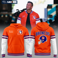 1.Exclusive Version Denver Broncos Throw Back Hoodie