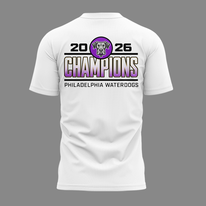 2026 PLL Champions Philadelphia Waterdogs T-shirt