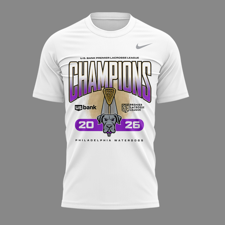 2026 PLL Champions Philadelphia Waterdogs T-shirt