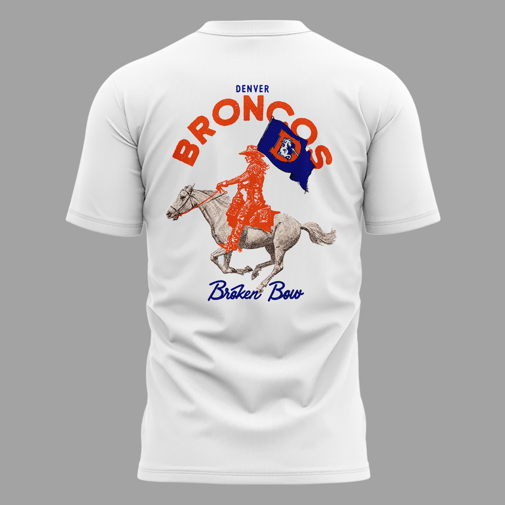 02.Limited edition Broken Bow x Denver Broncos 2026 T-shirt