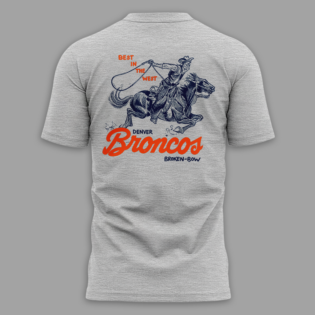 03.Limited edition Broken Bow x Denver Broncos 2026 T-shirt