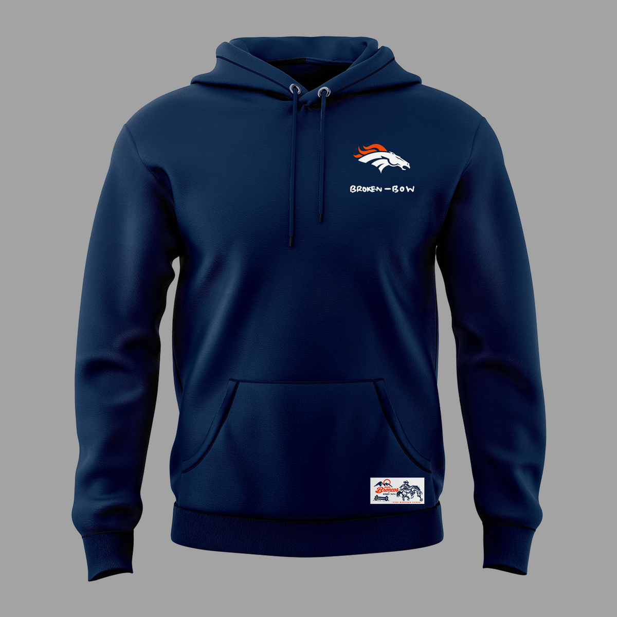 Limited edition Broken Bow x Denver Broncos 2026 Hoodie
