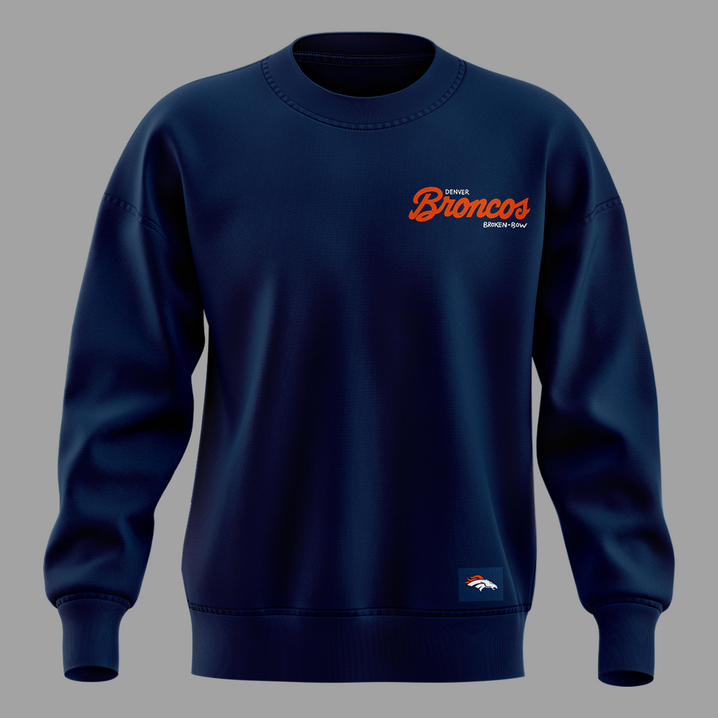 01.Limited edition Broken Bow x Denver Broncos 2026 SWEATSHIRT