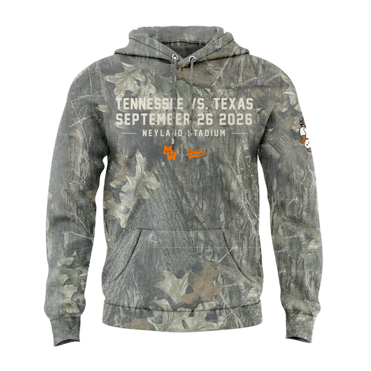 01.Morgan Wallen x Tennessee Volunteers Camo Event 2026 -Hoodie