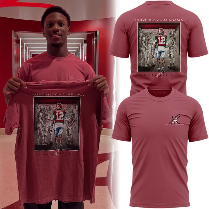 University of Alabama Keelon Russell Football T-Shirt