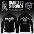 Unisex Chicago Bears 2026 NFL Salute to Service Hoodie