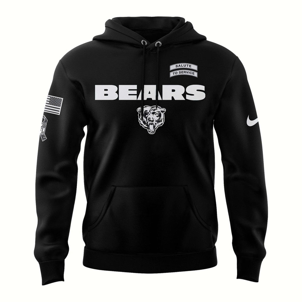Unisex Chicago Bears 2026 NFL Salute to Service Hoodie
