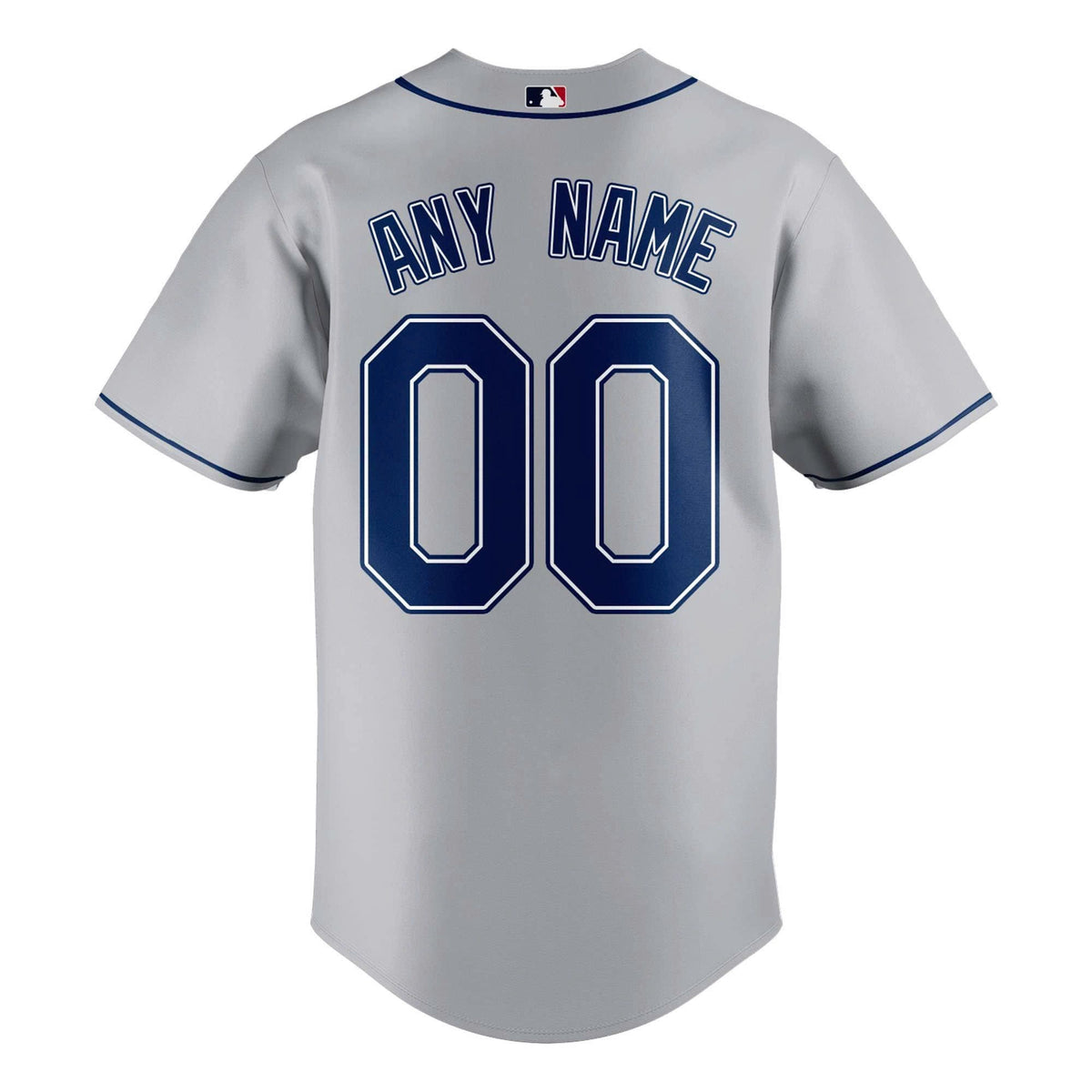 Unisex Gray Tampa Bay Rays 2026 MLB Road Uniform - Custom