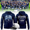 Tampa Bay Rays 2026 American League East Champs Navy Blue Fleece Hoodie