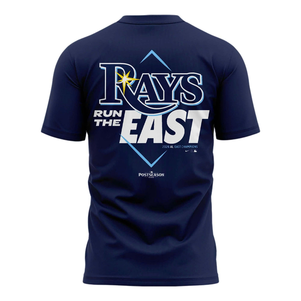 Tampa Bay Rays 2026 AL East Division Champions T-Shirt
