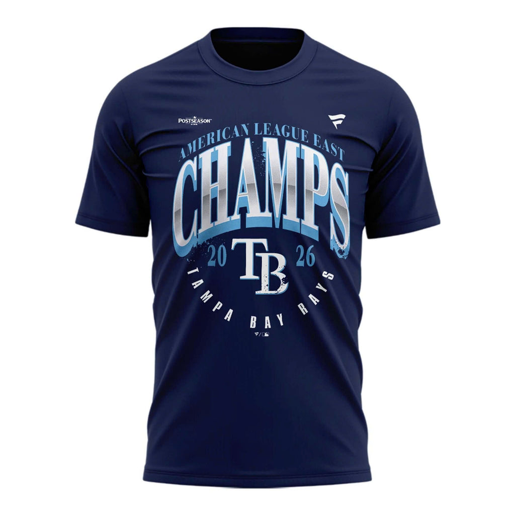 Tampa Bay Rays 2026 AL East Division Champions T-Shirt