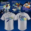 Unisex Gray Tampa Bay Rays 2026 MLB "Run The EAST" Road Uniform